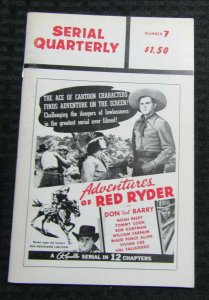 1967 SERIAL QUARTERLY #7 Alan G Barbour FVF 7.0 Red Ryder / Fisherman Collection