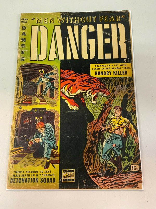 Danger 5  FR 1953 Comic Media Don Heck Cover 