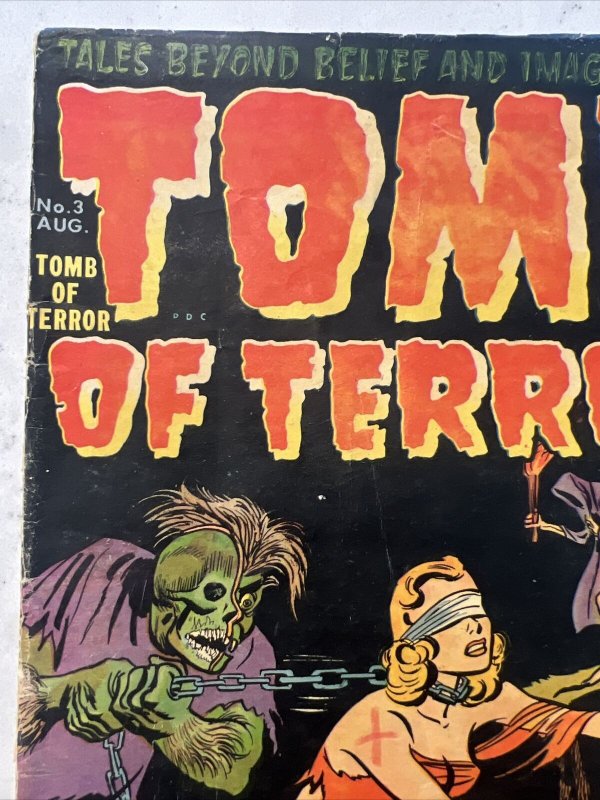 Tomb of Terror #3 CGC 2.5 1952 3905705014 