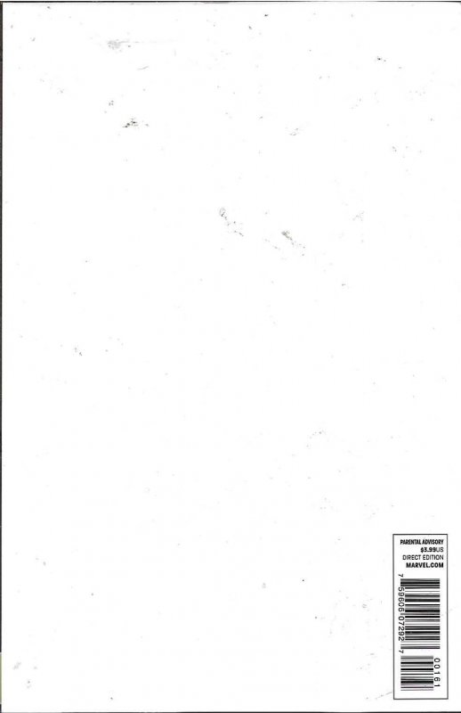 INCREDIBLE HULK Vol 3 #1 (2011) WHITE VARIANT - NM+