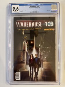 WAREHOUSE 13 #1 CGC 9.6 Variant - Only 1 in CGC CENSUS Dynamite Entertain (2011)