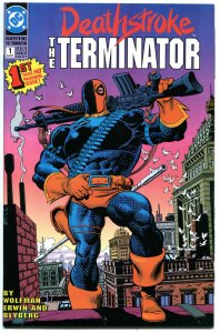 DEATHSTROKE the TERMINATOR 1 2 3 4 5 6 7 8 9 10 11, NM+, Batman, Ravager, 1991