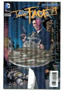 Batman And Robin-#23.1-Two Face-#1-3-D Variant-New 52-2nd Print-NM