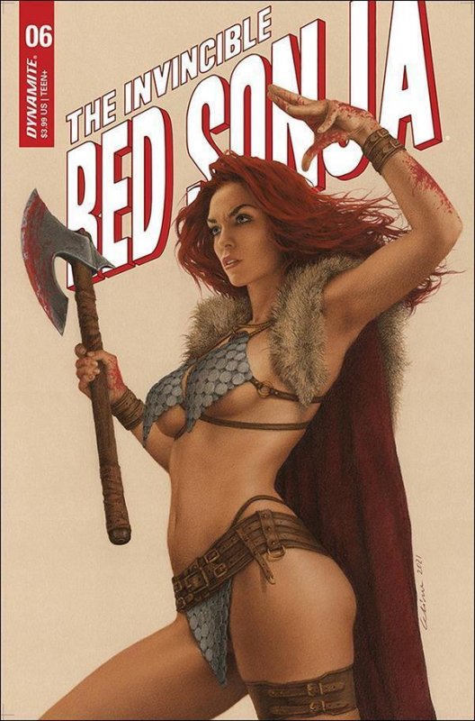 Invincible Red Sonja, The #6C VF; Dynamite | Celina - we combine shipping 