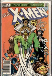 X-Men Annual #6 Newsstand Edition (1982) X-Men