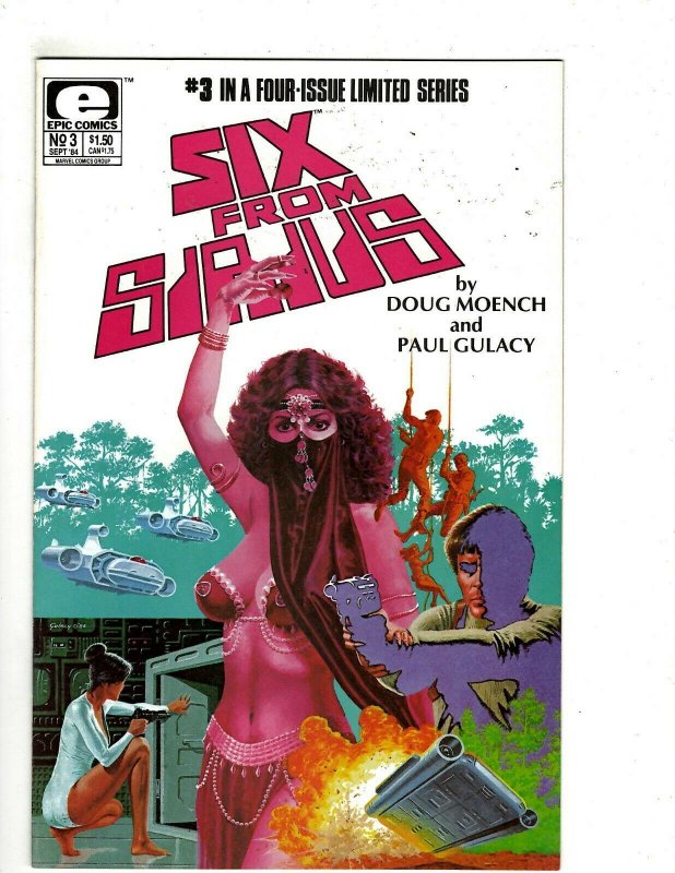 9 Marvel Comics Black Dragon # 1 2 3 4 5 6 + Elfquest 1 Six From Sirius 1 3 UD5