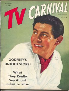 MAG: TV Carnival  2/1954-HillmanEddie Fisher-Roy Rogers-Dale Evans-Jack Webb-VF
