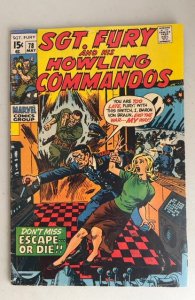 Sgt. Fury #78 (1970)