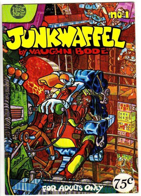 JUNKWAFFEL 1 F( 2nd PR, 75 Cent Cover Price) Bode! 1988