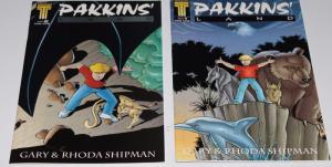 PAKKINS' Land #1-2, Gary & Rhoda Shipman Tapestry Comics 1997 ~NM (HX258)