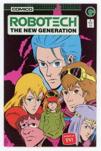 Robotech: The New Generation #4 Comico VF+