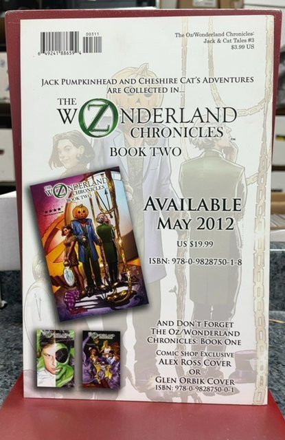 The Oz/Wonderland Chronicles: Jack & Cat Tales #3 (2012)