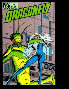 10 Comics Dragonflight Dragonfly # 1 2 3 4(2) 5 6 7 8 Superhero Fantasy JF16