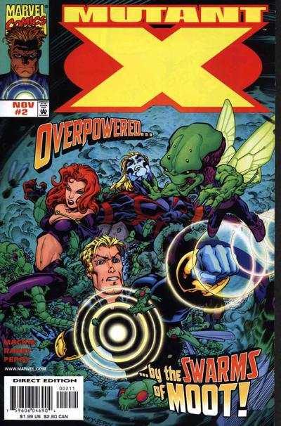 Mutant X (1998 series) #2, NM- (Stock photo)