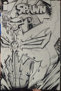 Spawn #305 NM MCFARLANE - B&W CVR C