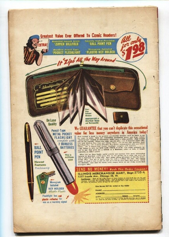 DAREDEVIL COMICS #55 1949  LEV GLEASON PUBS BIRO MAURER VG
