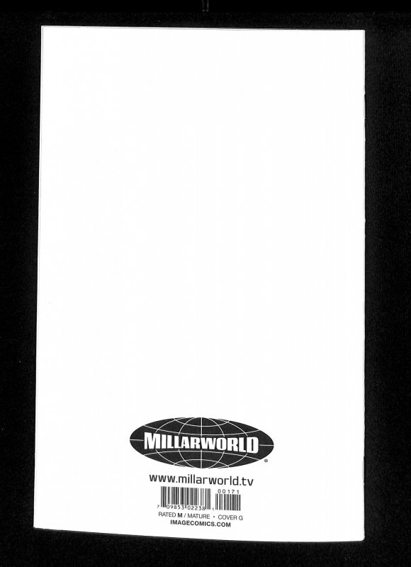 Reborn #1 Blank Cover Variant