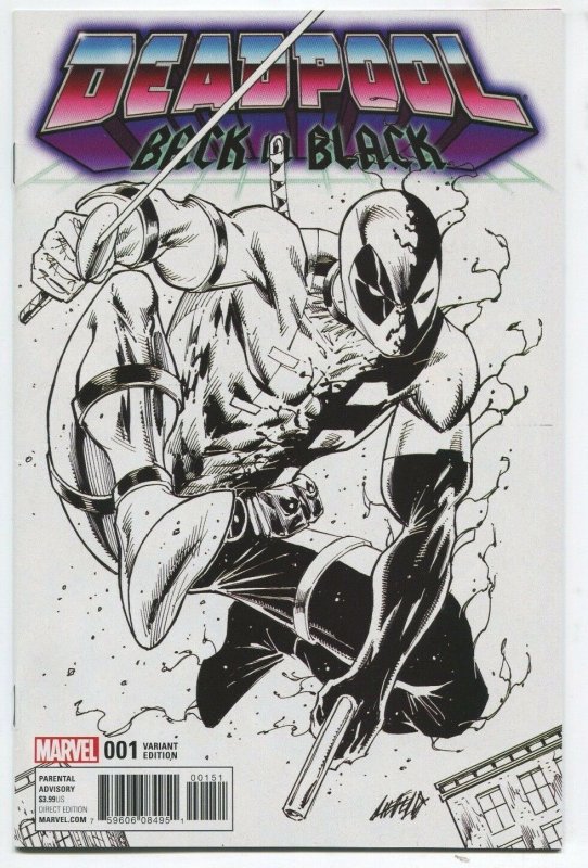 Deadpool Back in Black #1 ~1:100 Variant~ (Grade 9.2 OB)