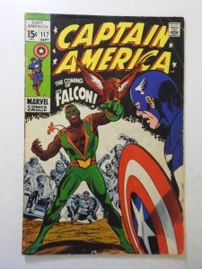 Captain America #117 (1969) VG Condition 1st Appearance of Captain America!