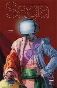 Saga (Image) #5 (2nd) VF/NM; Image | Brian K. Vaughan/Fiona Staples - we combine
