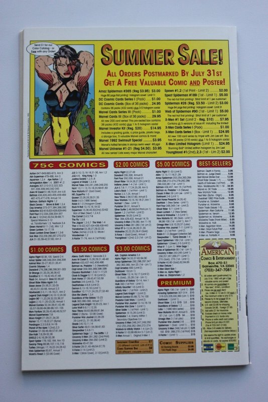 The Amazing Spider-Man #365 (1992) Spider-Man [Key Issue] NM