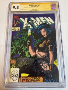 Uncanny X-Men (1990) #267 (CGC 9.8 SS) Signed Jim Lee Scott Williams Claremont