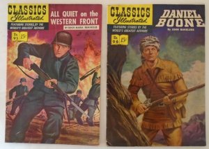 *Classics Illustrated #95-98 PCR (4 Books) Guide = $111 