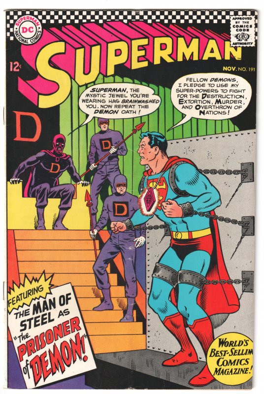 Superman #191 (1966) Superman