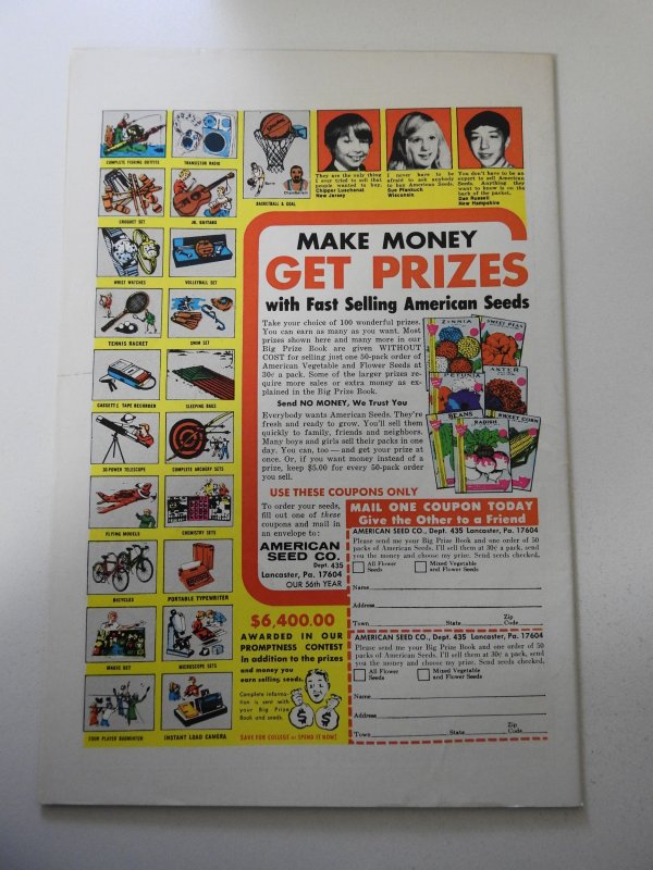 Swamp Thing #10 (1974) FN Condition