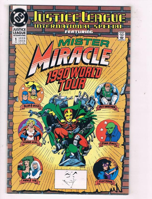 Justice League International Special #1 VF DC Comic Book 1990 DE43 TW14