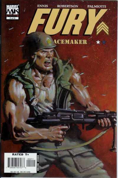 Fury: Peacemaker #2, NM- (Stock photo)