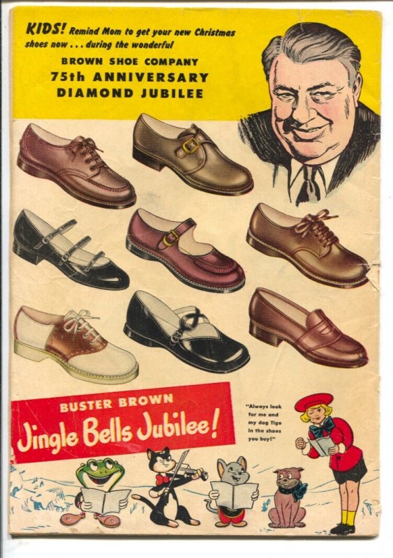 Buster Brown #29 1952-Brown Shoe Co.-Christmas-Santa Claus-sci-fi-jungle tige...