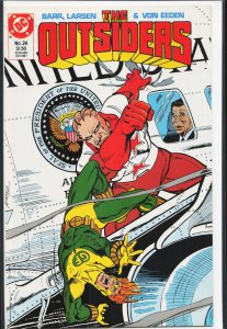 The Outsiders #24 (1987) Outsiders
