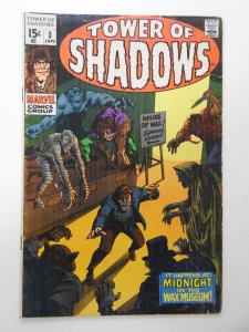 Tower of Shadows #3 VG Condition moisture stain