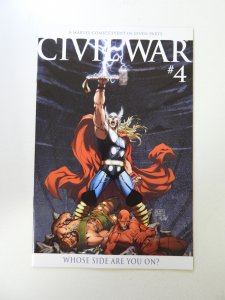 Civil War #4 Turner variant Cover (2006) NM condition