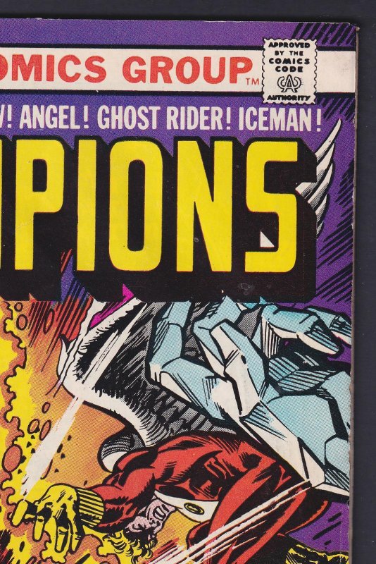 Champions #8 1976 Marvel 6.5 FN+ comic