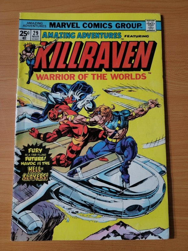 Amazing Adventures #29 Killraven ~ FN VERY FINE VF ~ 1975 Marvel Comics