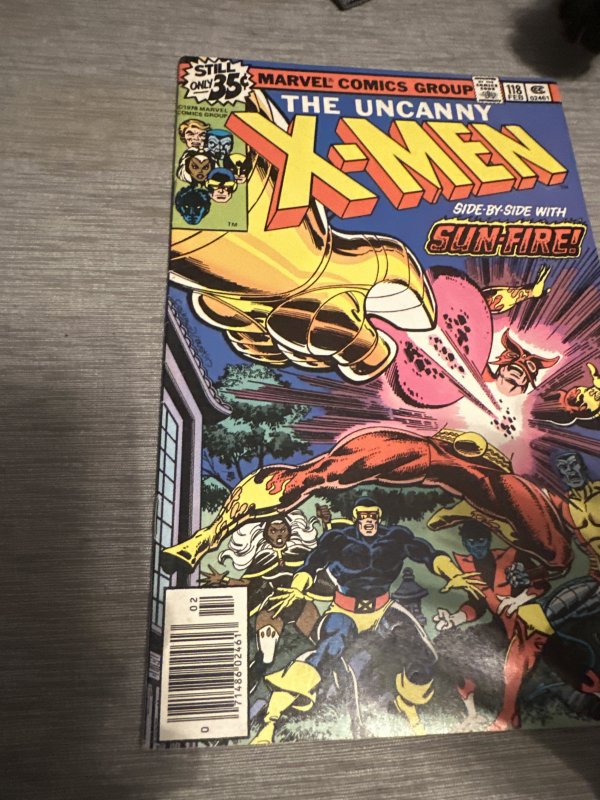The X-Men #118 (1979)side by side Sunfire