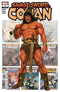 SAVAGE SWORD OF CONAN #4 (2019) ALEX ROSS COVER MARVEL.
