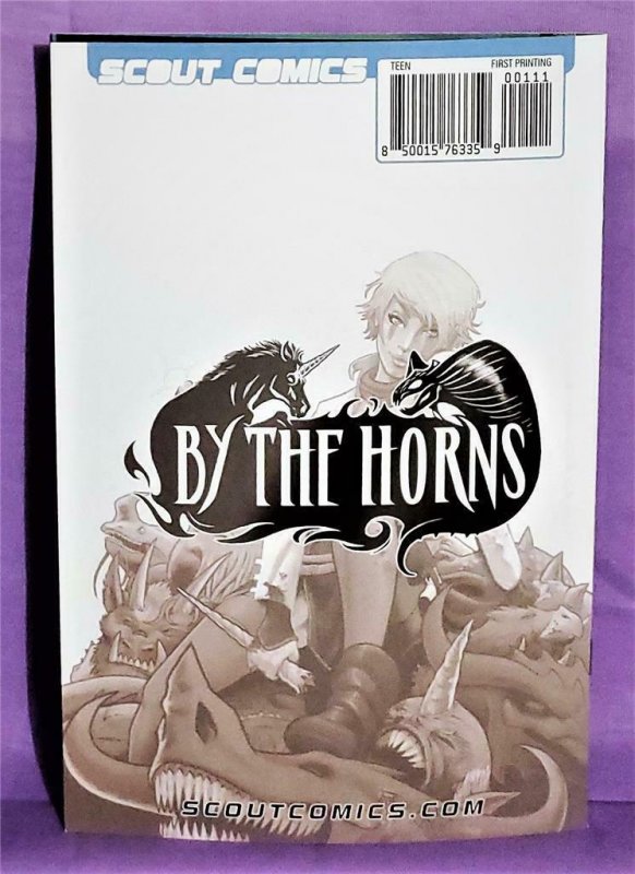 Markisan Naso BY THE HORNS #1 Secret VHS Variant Cover (Scout, 2021)!