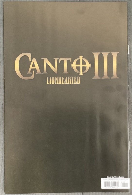 Canto III: Lionhearted #1 (2021, IDW) NM/MT