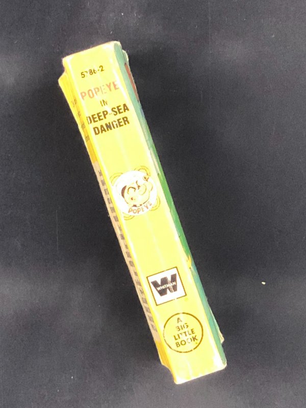 Popeye in Deep-Sea Danger (1980) A Big Little Book