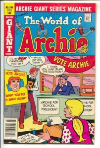 Archie Giant Series #504 1981-World of Archie-Betty and Veronica-VG/FN