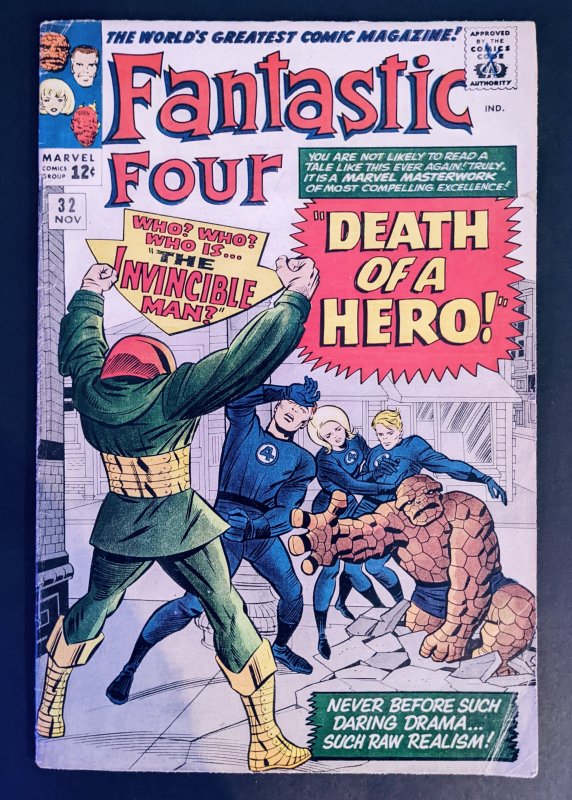 Fantastic Four #32 (1964) FN+