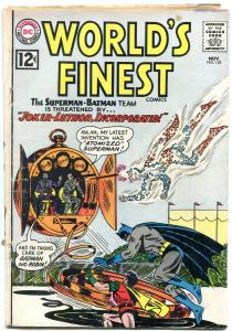 WORLDS FINEST #129 1962-JOKER & LEX LUTHOR TEAM UP FR