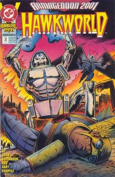 Hawkworld (1990 series) Annual #2, NM- (Stock photo)