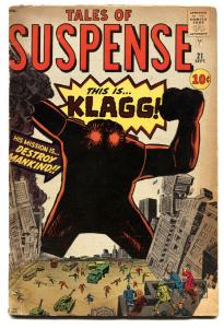 Tales of Suspense #21 1961-MARVEL-KLAGG! Jack Kirby Pre-Hero