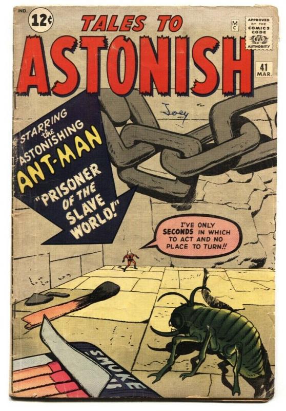 Tales to Astonish #41-Ant-Man-Kirby-Marvel-1962 VG