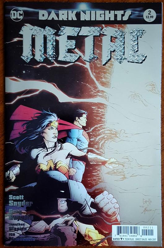 Dark Nights Metal #2 (Nov 2018, DC) 9.4 NM