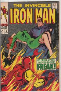 Iron Man #3 (Jul-68) VF High-Grade Iron Man